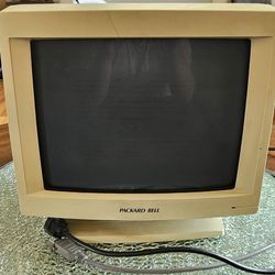 Packard Bell Monochrome Computer Monitor