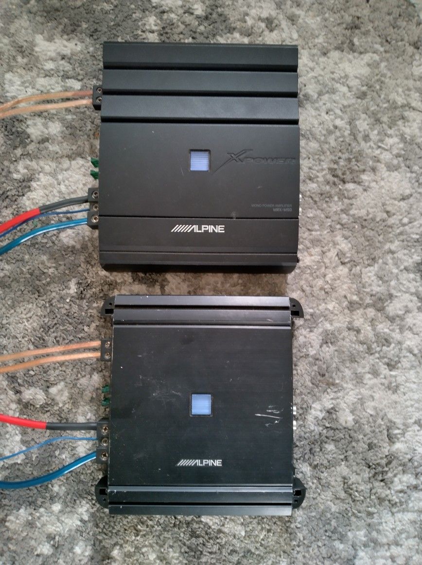 Alpine Amps for Sale in Fresno, CA OfferUp