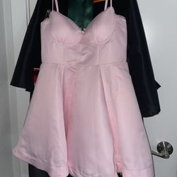 light pink windsor dress size large 