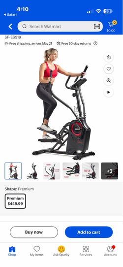 Elliptical stepper