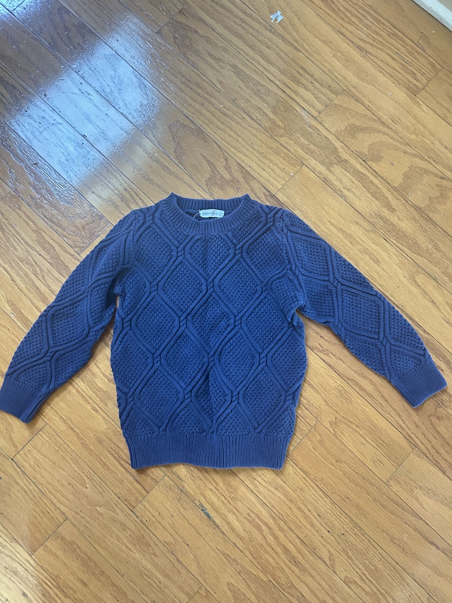 Boys Cable Knit Sweater size 4T