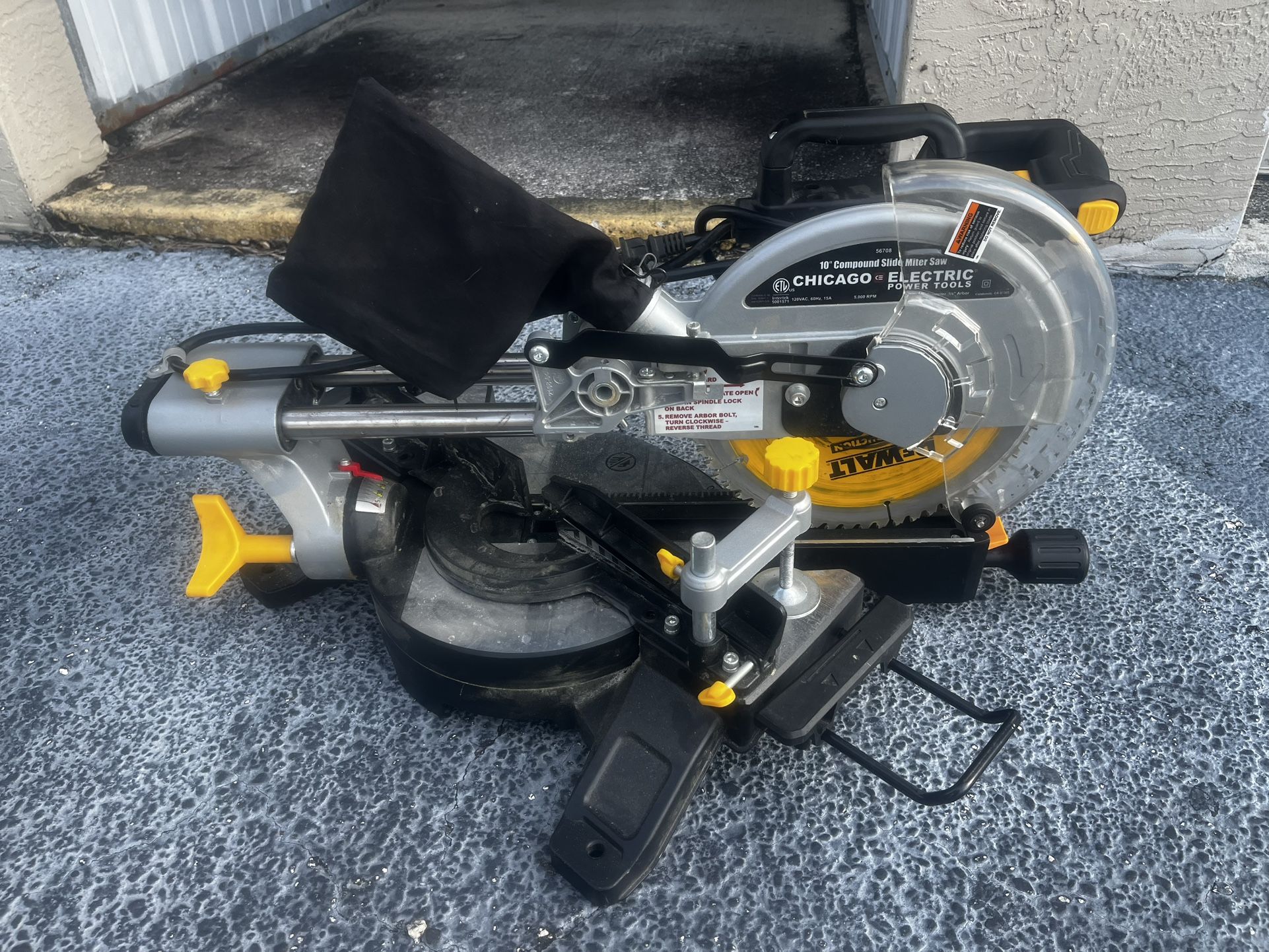 Chicago Electric 10” Slide Saw