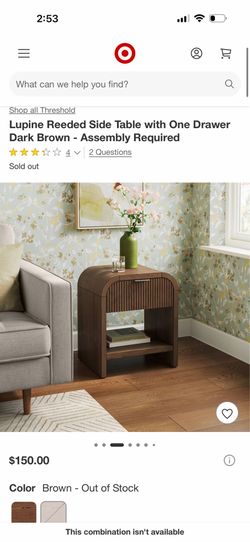 Side table New in Box