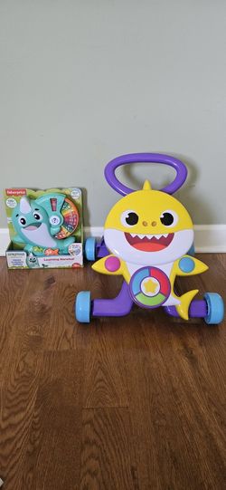 Pinkfong Baby Shark Melody Walker And Fisher Price Learning Toy