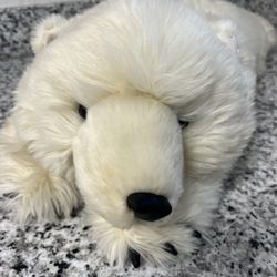 Polar Bear Stuffed Animal - 2 Feet Long