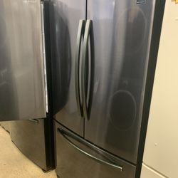 Samsung 36” French Door Fridge In Black Stainless Working Perfectly 4 Months Warranty 