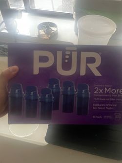 PUR Pitcher Water Filter Replacement 6-Pack