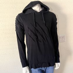Switch Remarkable black Hoodie Men's Pullover Black Size XL