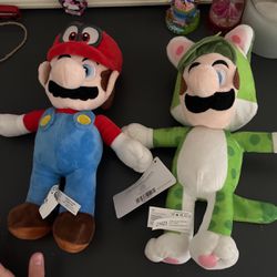 Mario And Luigi Stuffed Animals