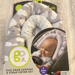 Duo Head Support & Strap Cover Set