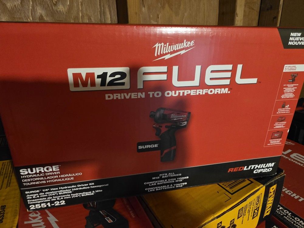 Milwaukee M12 Surge Impact Driver Drill Pick Up Concord 