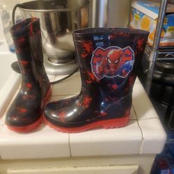 Spiderman Rain boots.