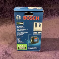 🧰🛠BOSCH 65ft. Dual Power Green Beam Self-Leveling Cross-Line Laser Level-NEW!-$110!🧰🛠 