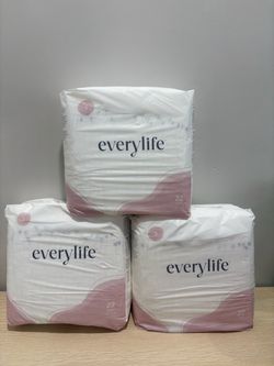 Luxury Size 5 diapers baby Everylife Brand 3 packs Available