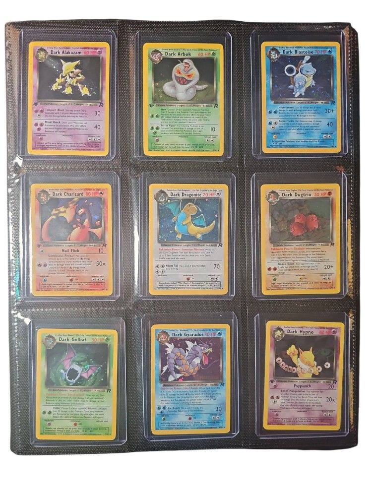Complete Team Rocket Set Pokemon Cards ( 62 1st Edition , 22 Non 1st Edition)