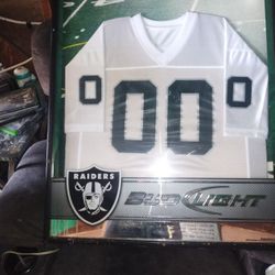 Framed Raiders Jersey