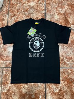 Bathing ape black bape t shirt
