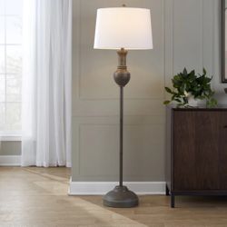 Brand New Grey Floor Lamp