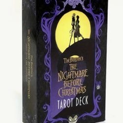 The Nightmare Before Christmas Tarot Deck 78 Cards NEW Tim Burton Disney Halloween 🎃 FIRM