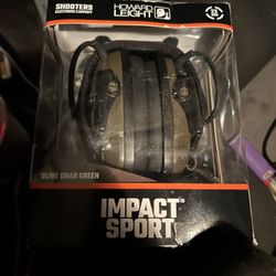 Electronic Earmuffs For Shooting Range
