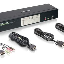 IOGear Dual Monitor KVM Switch GCS1642
