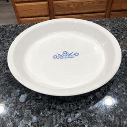 Vintage Corning Ware Blue Cornflower 9” Pie Dish.  Made In USA.  Preowned Excellent Condition 