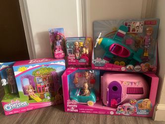 Barbie and Chelsea Toy Doll Sets