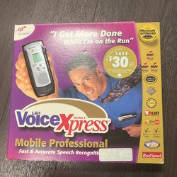 L&H Voice Xpress Version 5 Mobile Professional 