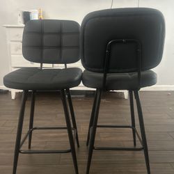 Two Black Chairs 