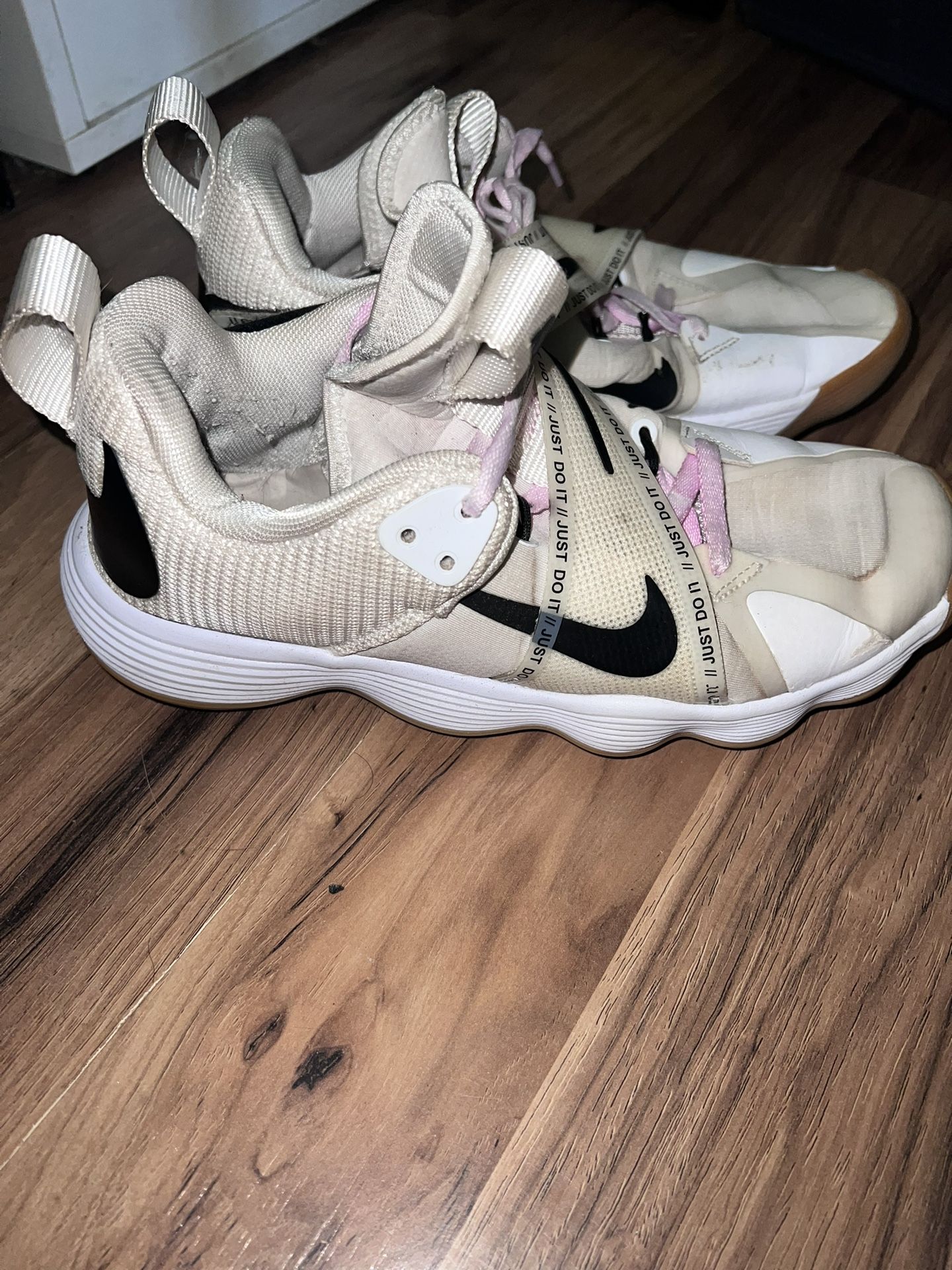 White Nike Women’s Volleyball Shoes