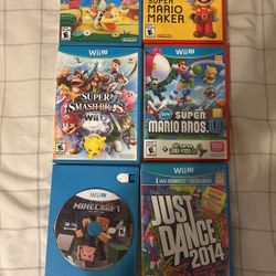 Bunch Of Wii U Games 