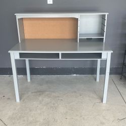 Gray desk