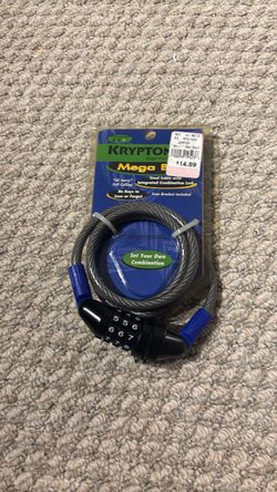 Kryptonite Combination Bike Lock