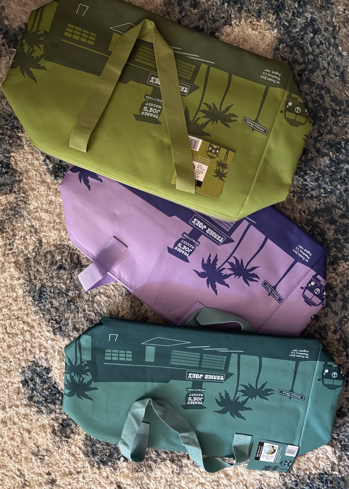 Trader Joe insulted bags