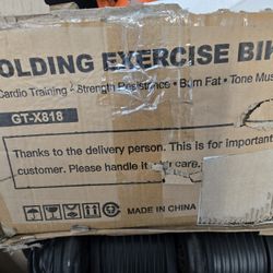 Folding Exercise Bike 