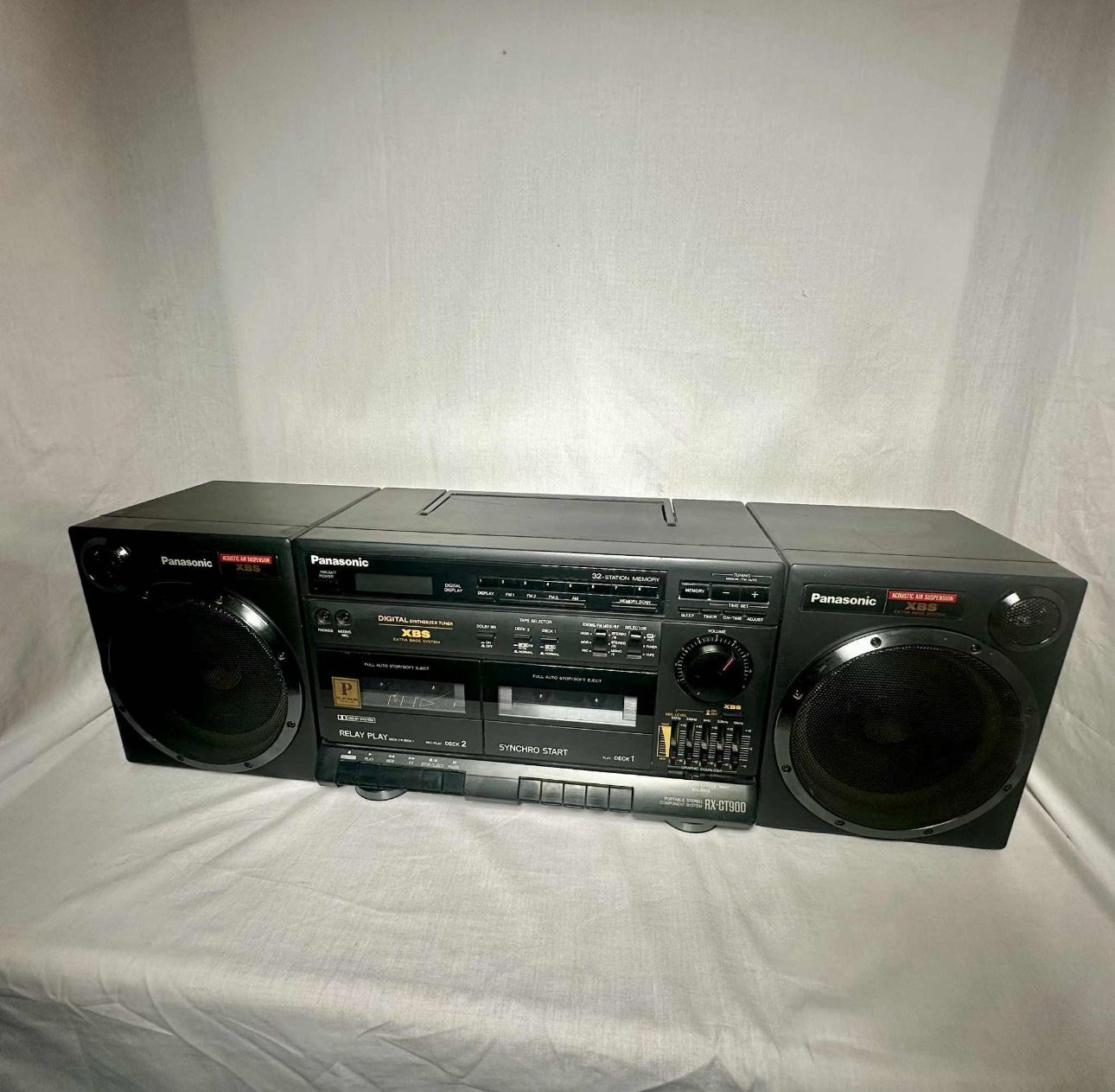 Panasonic RX-CT950 Boombox Ghetto Blaster HiFi Stereo Retro Vintage Cassette Vintage Retro