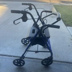 Adult Walker/wheel Chair W  Compartment. Espańol Ok 