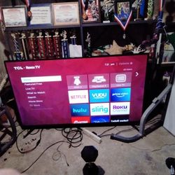 75 Inch Roku Tv For Sell Work Perfectly