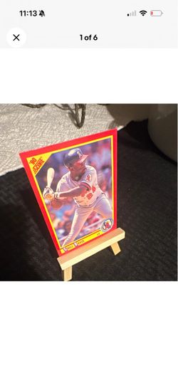 Chili Davis GREEN HICKEY ERROR #326 MLB Baseball Card.