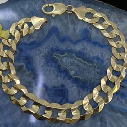 $3100 Yellow Gold Cuban Bracelet