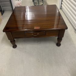 Solid Wood Coffee Table 