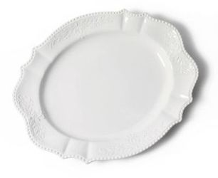 Large Oval Ceramic Serving Platter