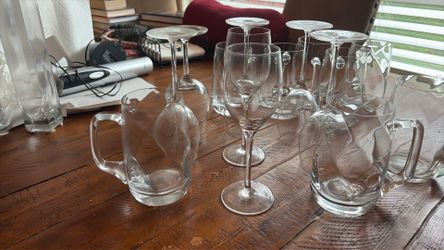 Glassware wine beer glasses crystal