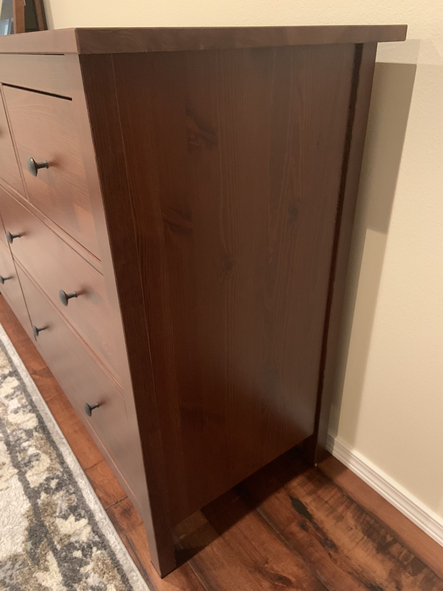hemnes 8 drawer dresser medium brown HEMNES 8-drawer dresser