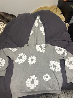 Denim tears hoodie grey