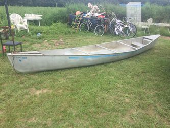 aluminum canoe