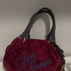 Vintage Purple Fluffy  Juicy Bag