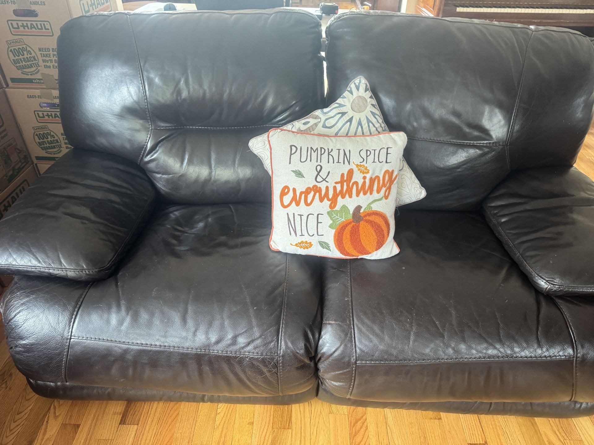 Leather Couch