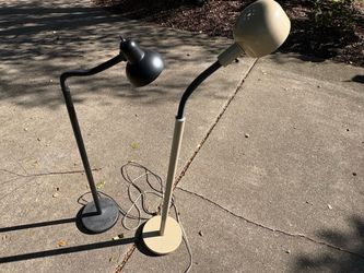 Gooseneck Reading Lamps – Set of 2