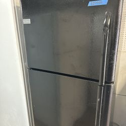 Black Refrigerator Ice Cold